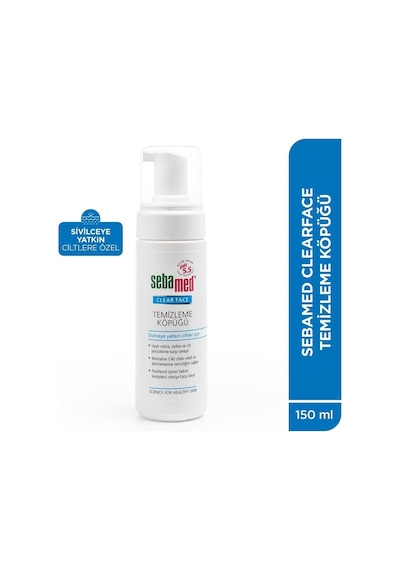 Clear Face Yüz Temizleme Köpüğü 150ml 2 Li Set