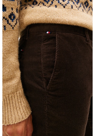 Tommy Hilfiger Erkek Pantolon Mw0mw40267 0hd Kahve Kahve