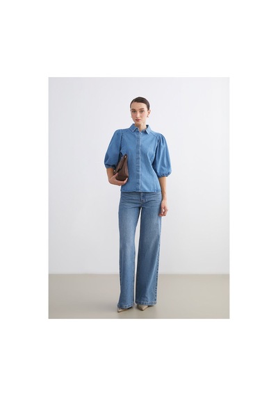 LC Waikiki Alıta Cıty Farkıyla Lcw Comfort İndigo Denim Düz Standart & Regular Kadın Jean Gömlek İndigo - 925402731 İndigo LC Waikiki Alıta Cıty Farkıyla Lcw Comfort İndigo Denim Düz Standart & Regular Kadın Jean Gömlek İndigo - 925402731 İndigo