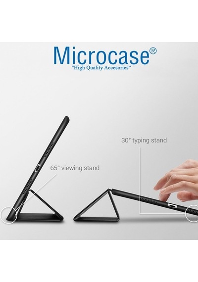 Microcase Huawei Uyumlu Mediapad T3 10 9.6 Inch Delüx Leather Kılıf (370310813)