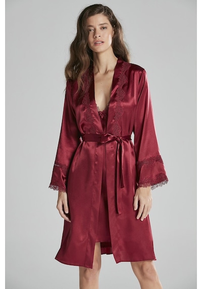 Pierre Cardin Saten Gecelik Sabahlık Pijama Takım Şort Takım 6'lı Gelin Çeyiz Seti - 6965 001