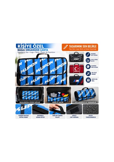 Kişiye Özel Baskılı Bagaj Organizer Çanta İsim, Logo Ve Desen Baskılı, Katlanabilir, Cırtlı Oto Bagaj Düzenleyici - 938101957 Kişiye Özel Baskılı Bagaj Organizer Çanta İsim, Logo Ve Desen Baskılı, Katlanabilir, Cırtlı Oto Bagaj Düzenleyici - 938101957