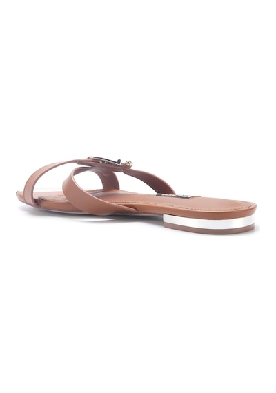 Nine West Malvına 5fx Kum Rengi Kadın Düz Terlik 000000000101928957 Kum