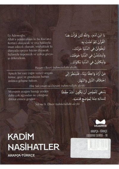Kadim Nasihatler, Arapça-türkçe / Enes Balı