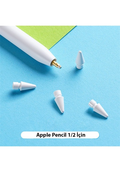 Dux Ducis Apple Uyumlu iOS Pencil İçin Yedek Uç 2 Adet