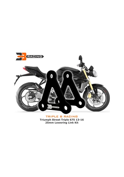3B Racing - Triumph Street Triple 675 R -Rx 25Mm Alçaltma Kiti