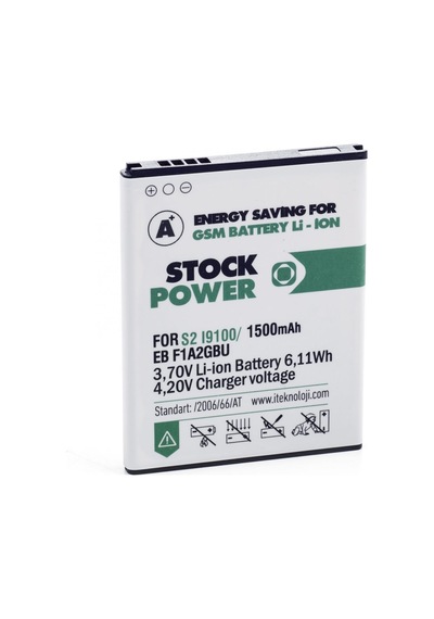 Samsung Uyumlu Galaxy S2 İ9100 Stock Power Batarya