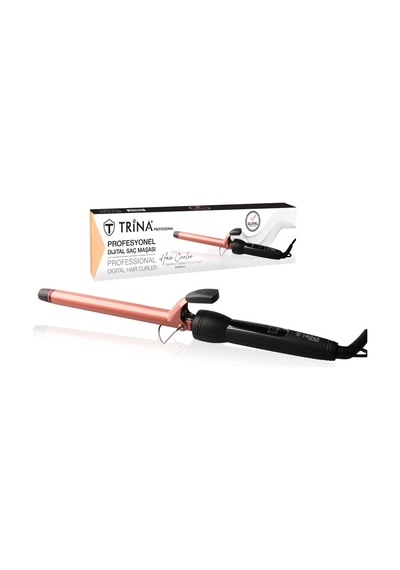 Trina Profesyonel Döner Başlı Saç Maşası 19 MM - 80