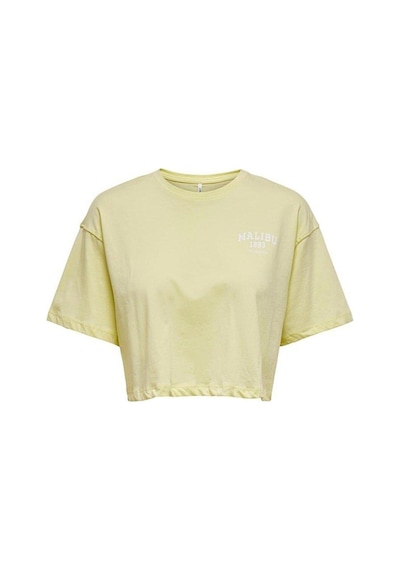 Only Kadın Renkli Crop T-shirt - 15260935 001