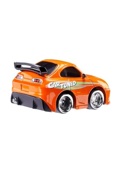 Cartuned Jdm Seri 1 1993 Supra A90 Diecast Oyuncak Araba, Turuncu, Metal Gövde