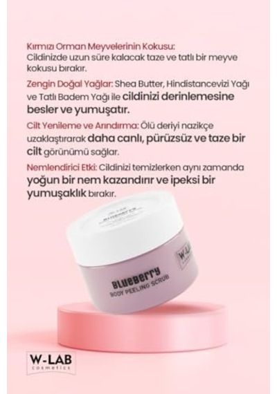 Blueberry Body Scrub 250 Ml