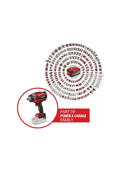 Einhell IMPAXXO 18/450 18V 450 Nm Akülü Darbeli Somun Sıkma (Akü ve Şarj Cihazı Dahil Değildir) – 4510070