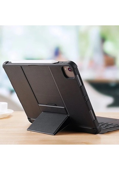 Dux Ducis İpad Uyumlu 11 Pro 10.9 Kablosuz Bluetooth Klavye Touchpad Kılıf 2021-2020-2018- 5775 Arka Kapak Dux Ducis İpad Uyumlu 11 Pro 10.9 Kablosuz Bluetooth Klavye Touchpad Kılıf 2021-2020-2018- 5775 Arka Kapak