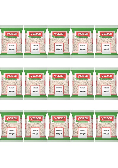 Yazar Kuru Fasulye 900 Gr. X 15 Adet
