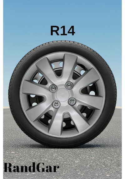 Renault Vel Satis 14 İnç Jant Kapağı 4 Adet Gri G101 Rand