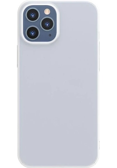 Baseus İphone 12 Pro Max 6.7 Comfort İnce Şeffaf Kılıf Matte Pp Kılıf- 5775 Mh-hs0340-9910