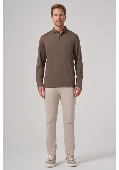 Morven Erkek Çağla Yeşili Trend Polo Yaka Rayon Sweatshirt 26ks063004705 Çağla Yeşili Yeşil