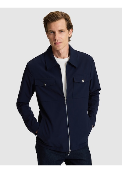 Pierre Cardin Lacivert Regular Fit Fermuarlı Ceket 50287493-vr033