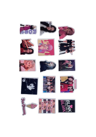 Blackpink Sticker 15 Adet Diğer