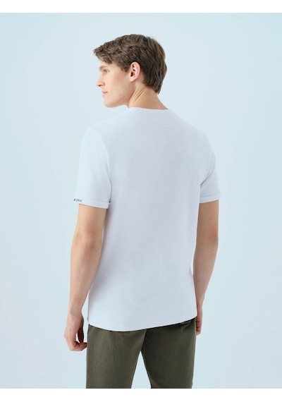 Loft Regular Fit Beyaz Erkek T-shirt Lf2039564 Beyaz