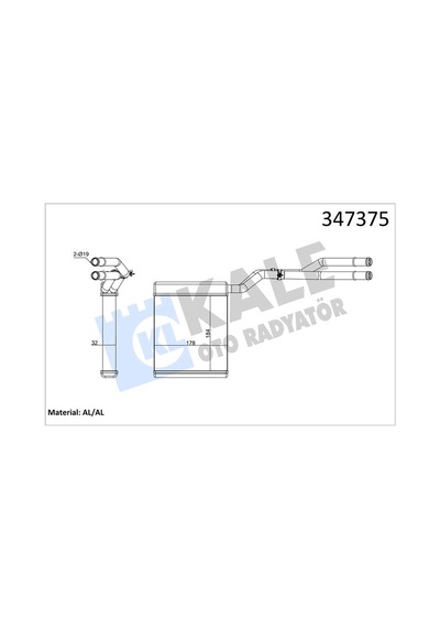 Kale-radyator Kalorifer Radyatörü Ford Mondeo-smax-galaxy 07 347375 6g91 18b539 Cc Cb Kale-radyator Kalorifer Radyatörü Ford Mondeo-smax-galaxy 07 347375 6g91 18b539 Cc Cb