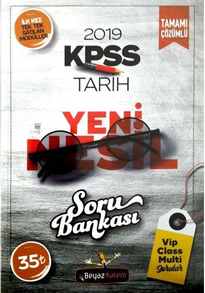 KPSS Tarih Yeni Nesil Tamamı Çözümlü Soru Bankası / Komisyon