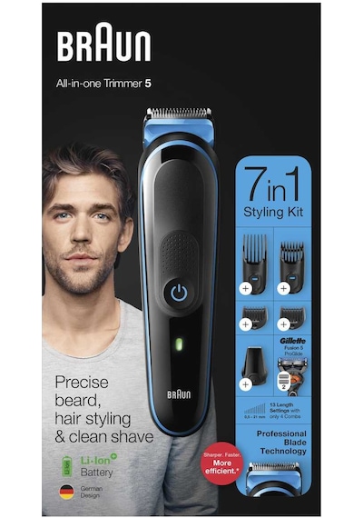 Braun MGK-5245 7 in 1 Tıraş Bakım Seti + Gillette