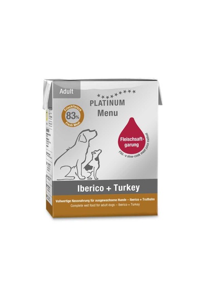 Platinum Iberico Ve Hindili Köpek Yaş Maması 375 Gr