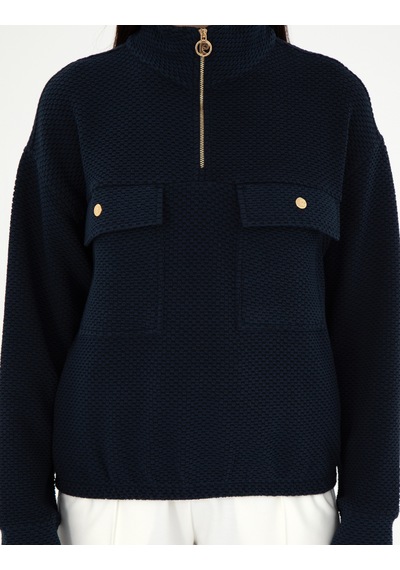 Pierre Cardin Kadın Lacivert Sweatshirt 50297853-vr033 Lacivert