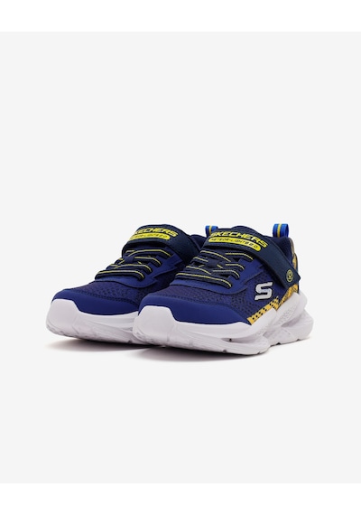 Skechers Meteor-lıghts 2.0 Büyük Erkek Çocuk Lacivert/sarı Işıklı Spor Ayakkabı 401490l Nvyl