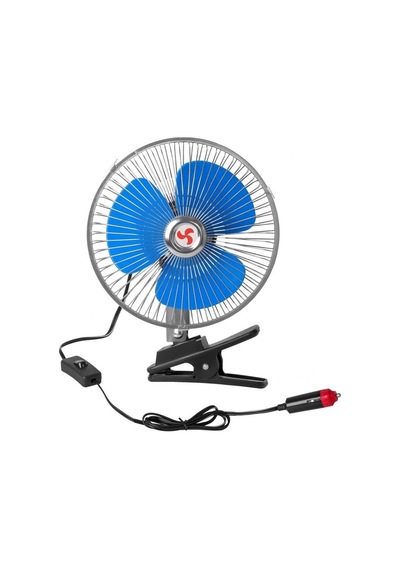 Araç Araba Tır Kamyon Mandallı 12v 6 İnç Vantilatör Fan Soğutucu