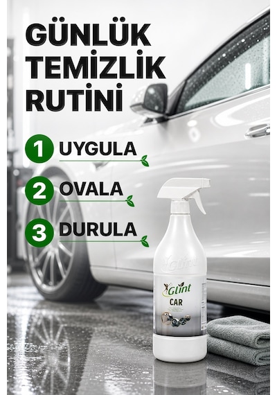 Car Bitkisel İçerikli Çok Amaçlı Oto İç ve Dış Temizleyici 1 L