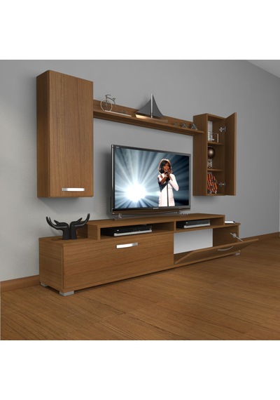 Decoraktiv Ekoflex 7 Slm Tv Ünitesi Tv Sehpası Ceviz