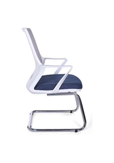Ofisbazaar Alf Beyaz Fileli Misafir Koltuğu Ergonomik Toplantı Ve Bekleme Koltuğu Mavi/gri Mavi Ofisbazaar Alf Beyaz Fileli Misafir Koltuğu Ergonomik Toplantı Ve Bekleme Koltuğu Mavi/gri Mavi