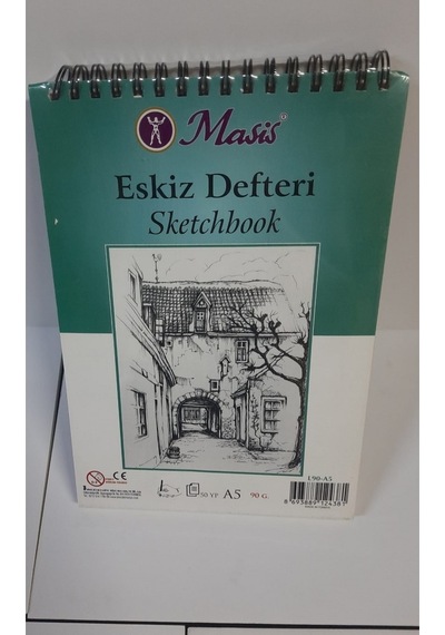Eskiz Defteri 90 Gr A5 Tek Renk