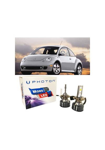 Vw Beetle Led Xenon Uzun Far Ampulü H1 Mono Yeni Seri Beyaz 1997-2005