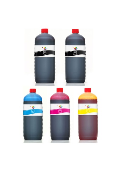 QC Epson EcoTank Uyumlu EKONOMİK Mürekkep Seti 1000ml 5 Renk