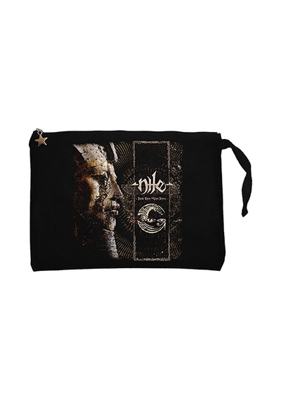 Nile Those Whom the Gods Detest Siyah Clutch Cüzdan / El Çantası Siyah