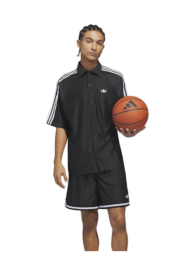 Ka9356-e Adidas Jacquard Top Erkek Gömlek Siyah Ka9356-e Siyah