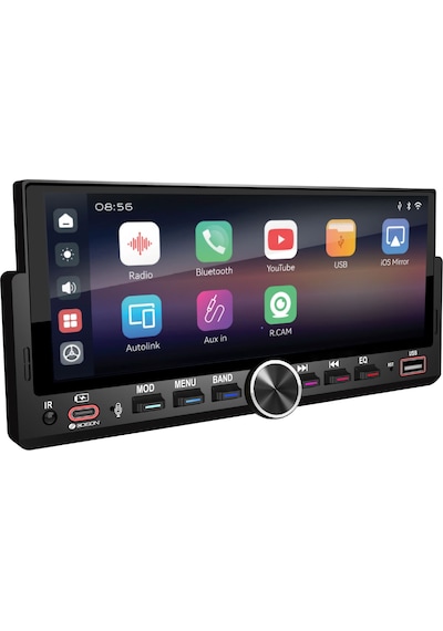 Edison Ed 680ca 6.86 İnç Kablosuz Multimedya Tek Din Kasa Carplay Android Auto Dsp Usb Sd Bt Radyo