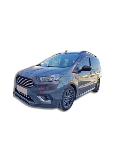 Ford Tourneo Courier 2018-2023 Makyajlı Kasa Uyumlu Boyasız Plastik Servis Model Ön Ek