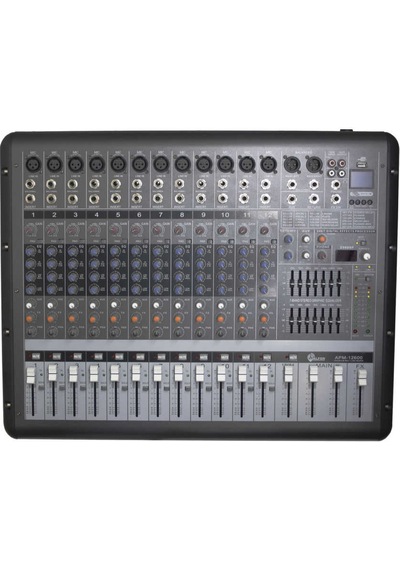 Alfon Apm-12600 12 Kanal 2X600 W Power Mikser