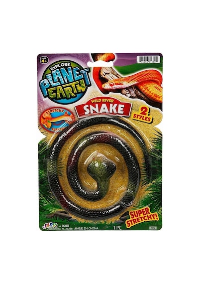 Planet Earth Esnek Yılan Figürü - S01001680 - 1 Adet Stokta Olan Gönderilir