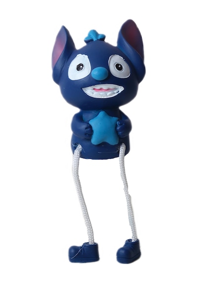 Lilo & Stitch Ayakları Sallanan 2 Li Biblo Seti Dekoratif Ürün Ev Ofis Yeni Yıl Doğum Günü Hediyesi 20 Cm