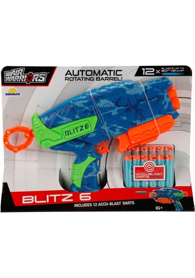 Dart Atan Yüksek Menzilli Oyuncak Silah - 28 Cm - Güçlü Atış Mekanizması Çok Renkli