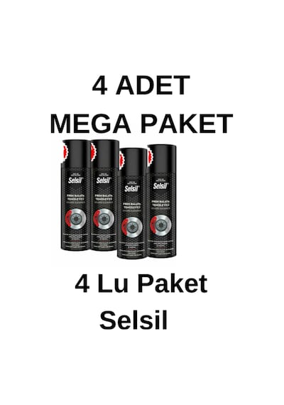 Selsil Balata Spreyi 500 Ml 4 Lu Paket 500 ML