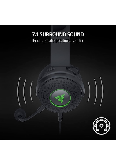 Razer Kraken Kitty V2 Pro - Değiştirilebilir Kulaklı Kablolu Rgb