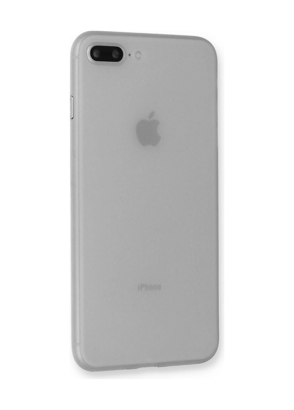 Apple Uyumlu iPhone 7 Plus Kılıf Pp Ultra İnce Kapak - Beyaz Diğer