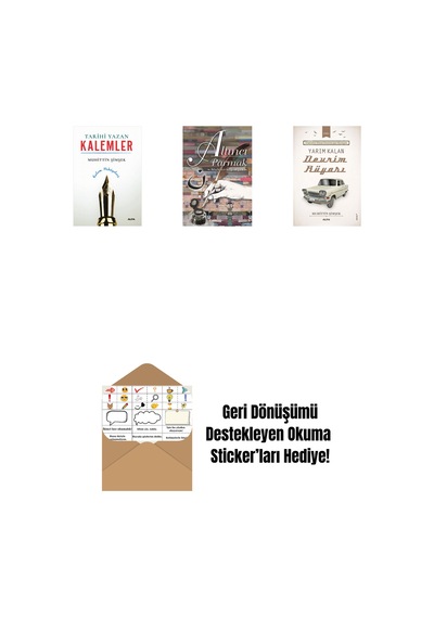 Tarihi Yazan Kalemler + Altıncı Parmak + Yarım Kalan Devrim Rüyası + Okuma Sticker'ları