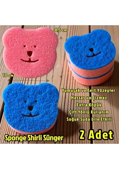 Tr Silikon Sünger 3lü Paket